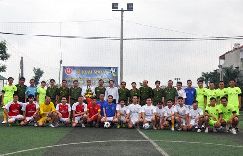Giải bóng đá Khối Hậu cần mở rộng năm 2015