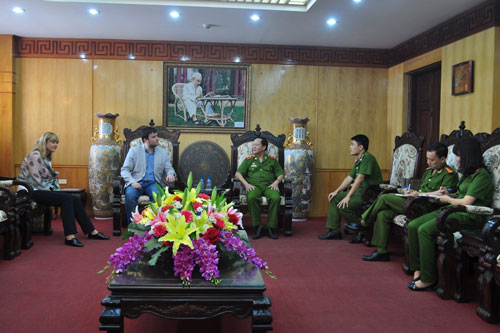 Tiếp xã giao lãnh đạo Trường Đại học Tổng hợp Hữu nghị các dân tộc Nga