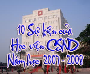 10 sự kiện của EV88 - Link Đăng Ký, Đăng Nhập EV88.Com Chính thức năm học 2007-2008