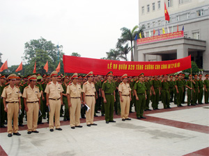 Triển khai công tác phối hợp giữ gìn an ninh trật tự trong mùa thi tuyển sinh năm 2008