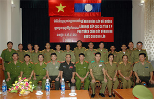 Khai giảng lớp bồi dưỡng lãnh đạo cấp Cục, Giám đốc Công an các tỉnh, thành phố thuộc Bộ Ev88 3676 link không bị chặn Lào năm 2008.