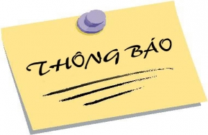 Thông báo về thời gian ôn tập và thi môn Tiếng Anh trình độ B1 năm 2013