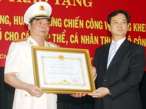 Bộ Công an đón nhận nhiều phần thưởng cao quý