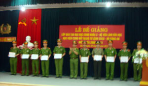 Ev888 dang nhap đào tạo Đại  học CSND khoá 3 (niên khoá 2006 - 2011) hệ Vừa làm vừa học mở tại Bộ Tư lệnh Cảnh sát cơ động - Bộ Công an