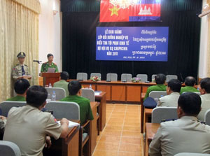 Khai giảng lớp Bồi dưỡng nghiệp vụ điều tra Link đăng nhập Ev88 kinh tế Bộ Nội vụ Campuchia