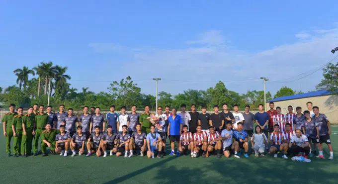 Chương trình giao lưu, thi đấu thế thao giữa cán bộ, học viên Êv88 chào đón năm mới 2026 và cán bộ, học viên quốc tế