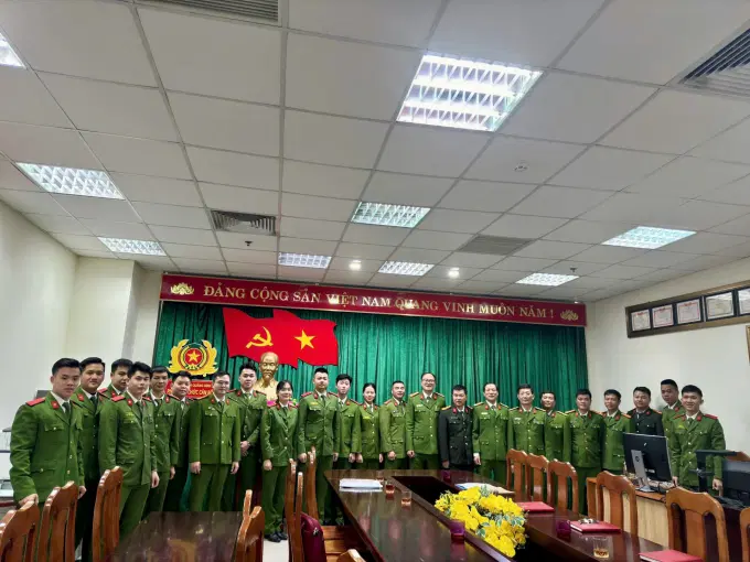 Đoàn kiểm tra tình hình thực tập Ev88app tải ứng dụng tại Công an tỉnh Quảng Bình