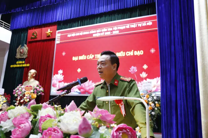 Đại tá, TS Nguyễn Đăng Sáu, Phó Giám đốc Link Đăng Ký, Đăng Nhập EV88.com phát biểu chỉ đạo Ev 888 Nhanh tay đăng ký.