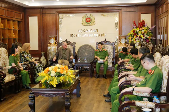 Toàn cảnh buổi tiếp và làm việc