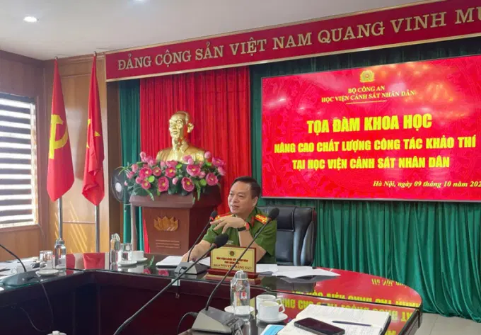 Đại tá, TS. Nguyễn Đăng Sáu, Phó Giám đốc Link Đăng Ký, Đăng Nhập EV88.com chủ trì Tọa đàm khoa học