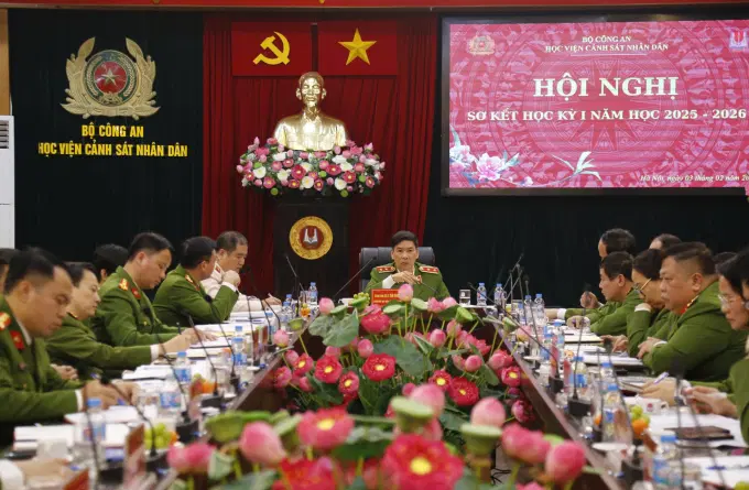 Trung tướng, GS.TS. Trần Minh Hưởng, Bí thư Đảng uỷ, Giám đốc Link Đăng Ký, Đăng Nhập EV88.com phát biểu kết luận Hội nghị