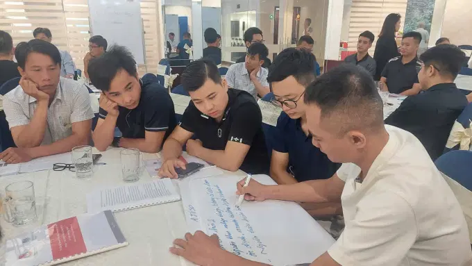 Khóa tập huấn áp dụng đa dạng các phương pháp giảng dạy tích cực, lấy người học làm trung tâm