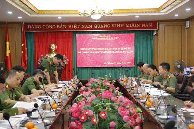 Toàn cảnh buổi làm việc