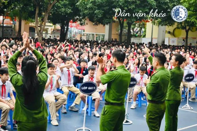 Chương trình có sự tham gia của hơn quy mô 3.100 học sinh