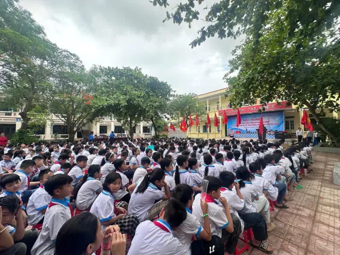 Toàn cảnh buổi tuyên truyền