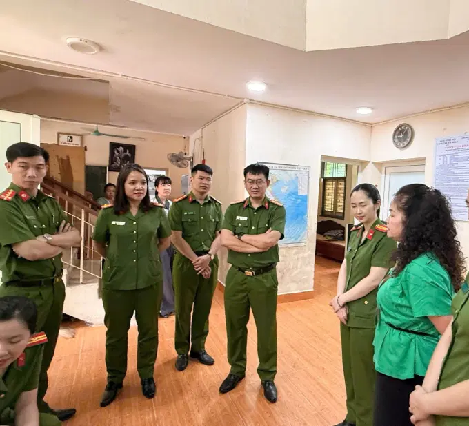 Lãnh đạo, cán bộ, Êv88 Vui Tết Đón Xuân 2026 Khoa Nghiệp vụ Điều tra hình sự trao đổi với đại diện Làng trẻ em Birla