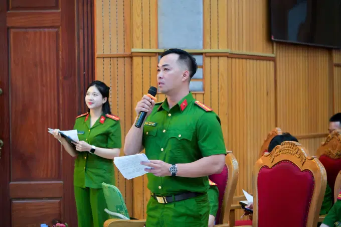 Cán bộ Cục Nhà cái Ev88 game casino nổi tiếng về ma túy giới thiệu những điểm mới của Luật Phòng, chống ma túy năm 2025